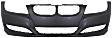 2011 BMW 328i Base 6 Cyl 3.0L - Front Primed Bumper Cover,  For Models Without M Package, Sedan