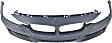 2014-2015 BMW 328d xDrive - Front Primed Bumper Cover, Base Model, Sedan/Wagon, For Models Without M Package, Modern Type, With Park Distance Control Sensor, Without Parking Aid Sensor Holes, Without Headlight Washer Holes