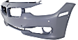 Front Primed Bumper Cover, With Park Sensor, Washer Holes and Fog Light Holes, For Models Without M Package, Standard Type, Except M3, Sedan/Wagon