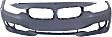 2015 BMW 328i - Front Primed Bumper Cover,  For Models With Standard Line, Without M Sport Package, Park Assist System and Side View Camera, Sedan