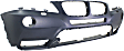Front Primed Bumper Cover, For Models Without M Package, With Headlight Washer Holes, CAPA Certified