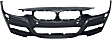 Front Primed Bumper Cover, For Models With M Package, With Park Distance Control, With Headlight Washer Holes, With Surround View Camera Holes, With Park Assist Holes