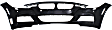 Replacement® Front Primed Bumper Cover, For Models With M Package, With Park Distance Control, With Headlight Washer Holes, With Surround View Camera Holes, With Park Assist Holes REPB010391P