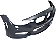 2013-2018 BMW 320i - Front Primed Bumper Cover, Sedan/Wagon, For Models With M Package, With Fog Light Holes, With Parking Aid Sensor Holes, With Headlight Washer Holes