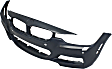 2013-2016 BMW 328i xDrive - Front Primed Bumper Cover, Sedan/Wagon, For Models With M Package, With Park Distance Control, With Headlight Washer Holes, With Fog Light Holes