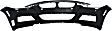 2013-2016 BMW 328i xDrive - Front Primed Bumper Cover, Sedan/Wagon, For Models With M Package, With Park Distance Control, With Headlight Washer Holes, With Fog Light Holes