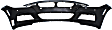 2013-2018 BMW 320i xDrive - Front Primed Bumper Cover, Sedan/Wagon, For Models With M Package, With Fog Light Holes, With Parking Aid Sensor Holes, Without Headlight Washer Holes