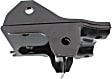 Front, Driver Side Bumper Bracket, Mounting Plate
