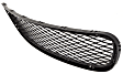 Front, Center Bumper Grille, Primed, Base Model