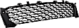 Front, Lower Bumper Grille, Textured Black, GS Model