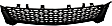 Front, Lower Bumper Grille, Textured Black, GS Model