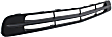 Front, Lower Bumper Grille, Textured Black