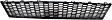 Front, Center Bumper Grille, Textured Black, Base Model