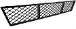 Front, Center Bumper Grille, Textured Black, Base Model