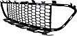 Front, Center Bumper Grille, Black