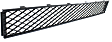Front, Center Bumper Grille, Textured Black