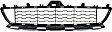 Front, Center Bumper Grille, Primed