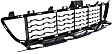 Front, Center Bumper Grille, Primed