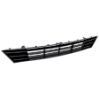 Front, Center Bumper Grille, Textured Black, Base Model