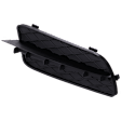 Front, Passenger Side, Lower Bumper Grille, Textured Black