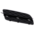 Front, Driver Side, Lower Bumper Grille, Textured Black