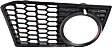 Front, Passenger Side Fog Light Trim, Textured Black, Side Bumper Grille, Base Model, with M Package
