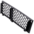 Front, Passenger Side, Outer Bumper Grille, Textured Black