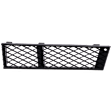 Front, Driver Side, Outer Bumper Grille, Textured Black