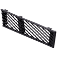 Front, Driver Side, Outer Bumper Grille, Textured Black