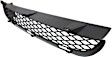 Front, Passenger Side Bumper Grille, Black