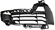 Front, Driver Side, Outer Bumper Grille, Textured Black