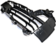 Front, Driver Side, Outer Bumper Grille, Textured Black