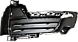 Front, Passenger Side, Outer Bumper Grille, Textured Black