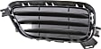 Front, Driver Side, Outer Bumper Grille, Black