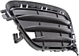 Front, Driver Side, Outer Bumper Grille, Black