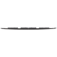 Front, Center Bumper Trim, Black