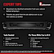 Front Valance, Textured, For Models With Park Distance Control Sensor Holes, Without M Package