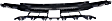 Front, Lower Bumper Grille, Black, Base Model