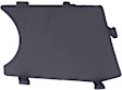 Front, Passenger Side Fog Light Trim, Textured Black, Grille Cover, Base Model, with  M Package
