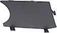 Front, Passenger Side Fog Light Trim, Textured Black, Grille Cover, Base Model, with  M Package