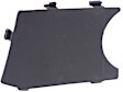 Front, Passenger Side Fog Light Trim, Textured Black, Grille Cover, Base Model, with  M Package