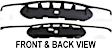 Grille Assembly, Textured Black, Grille Shell