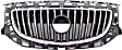 2011-2013 Buick Regal - Grille Assembly, Chrome Shell with Painted Black Insert