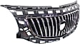 2011-2013 Buick Regal - Grille Assembly, Chrome Shell with Painted Black Insert