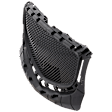 Grille Bracket, Textured Black, CAPA CERTIFIED