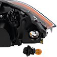 Passenger Side Headlight, with Bulb, Halogen, Sedan/Wagon, E90/E91 Body