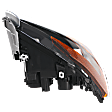 Passenger Side Headlight, with Bulb, Halogen, Sedan/Wagon, E90/E91 Body