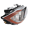 Passenger Side Headlight, with Bulb, Halogen, Sedan/Wagon, E90/E91 Body, CAPA Certified