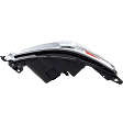 Passenger Side Headlight, with Bulb, Halogen, with Turn Signal Light, with Wiring Harness, For Models without HID Option, CAPA CERTIFIED