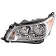 Driver Side Headlight, with Bulb, Halogen, with Turn Signal Light, with Wiring Harness, For Models without HID Option